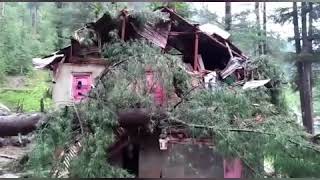 Intense Winds Damage House in Trikangan Boniyar.