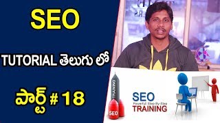 SEO Tutorial In Telugu 2018 || Website Niche part 18