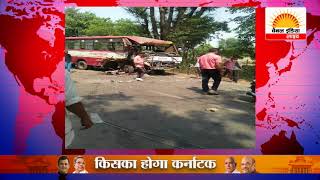 सीतापुर बिसवां सिधौली रोड पर हुआ दर्दनाक हादसा रोडवेज बस #Channel India Live