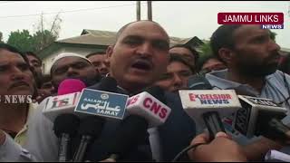Urban Local Bodies employees protest in Srinagar