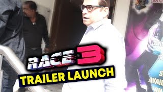 Ramesh Turani GRAND ENTRY At RACE 3 TRAILER LAUNCH