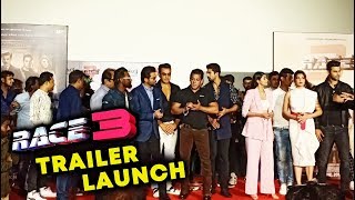 RACE 3 Trailer Launch | Salman Khan, Jacqueline, Bobby, Anil Kapoor, Saqib, Daisy