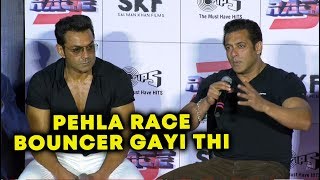 Muje Pehla RACE 3 Samaj Nahi Aayi Thi, Says Salman Khan At RACE 3 Trailer Launch