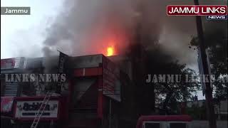 Major fire in Jammu shoe showroom