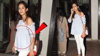 Pregnant Mira Rajput With BABY BUMP Spotted At Dinner With Friends