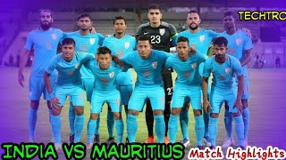 India Vs Mauritius || Match Highlights ||