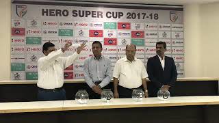 Hero Super Cup 2018 Draw at AIFF Football House #HeroSuperCup