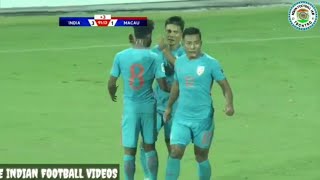 India vs Macau ||Asian Cup QUALIFIES|| All Goals in HD