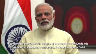 (Spanish subtitled) PM Narendra Modi's message on 2nd IDY