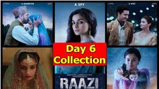 Raazi Movie Box Office Collection Day 6