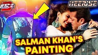 Heeriye Song | Salman Khan PAINTING On JACKET | RACE 3