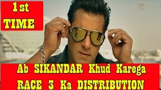 Salman Khan Turns Distributor For RACE 3 I Will Distribute Film On Commission Basis!