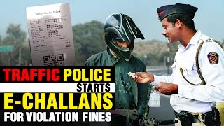 Mumbai Traffic Police Starts E-Challans for violation fines