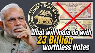 What will India do with 23 billion worthless bank notes? | Ban on Rs 500 & Rs 1000 | India Matters