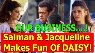 Salman Khan And Jacqueline Makes Fun Of Daisy Shah Dialogues I Race 3