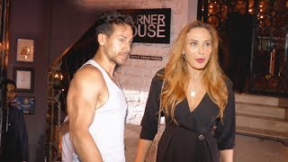 Salman Khan's LADYLOVE Iulia Vantur And Tiger Shroff Spotted At Korner Restaurant