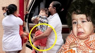 Taimur Ali Khan Gets HURT By Baby Sitter's Rough Handling In Absence Of Mommy Kareena Kapoor