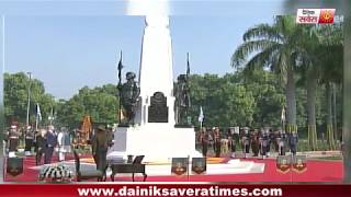पी.एम मोदी और पी.एम नेतन्याहू ने दिल्ली में तीन मूर्ति हाइफा चौक पर शहीदों को दी श्रद्धांजलि