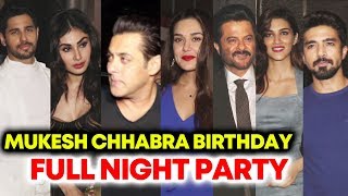 Mukesh Chhabra Birthday | FULL NIGHT PARTY | Salman Khan, Mouni Roy, Preity Zinta, Anil Kapoor
