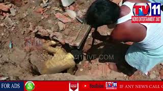 UNDER CONSTRUCTION BUILDING WALL COLLAPSE ON LABOUR IN AMBERPET , 2 DIED |Tv11 News | 27-05-18