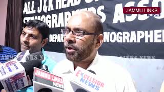 Stenographers Asso appeals Govt to consider demands or face agitation