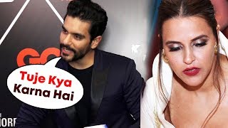 Angad Bedi ANGRY On Wife Neha Dhupia PREGNANT Before Marriage Question