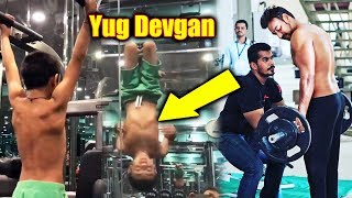 Ajay Devgn's Son Yug Devgan Challenges Young India For #HumFitTohIndiaFit Fitness Challenge