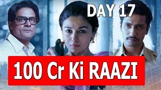 Raazi Collection Day 17 I Alia Bhatt Film Crosses 100 Crores