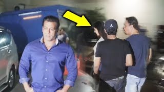 Salman Khan And Katrina Kaif Spotted At Mehboob Studio