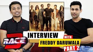 RACE 3 | Freddy Daruwala Exclusive Interview | RACE 3 VILLAIN | Salman Khan | PART 2