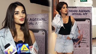 Nidhi Agerwal Launching Her Own App | Nidhi Agerwal Official App