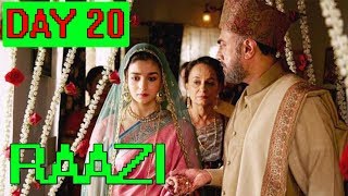 Raazi Movie Collection Day 20
