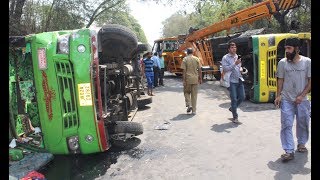 Ten injured in road accident in Jammu