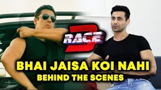RACE 3 Behind The Scenes | Salman Khan's Behaviour | Villain Freddy Daruwala Reaction