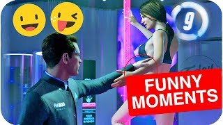 DETROIT BECOME HUMAN - Funny Moments & Epic Scenes | comedy video by Baklol Bunny