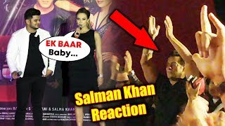 Salman Khan Reaction When Iulia Vantur Was Singing SELFISH Song LIVE | Race 3