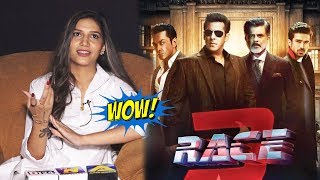 Sapna Choudhary REACTION On Salman Khan's RACE 3