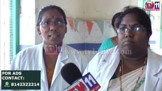 NRHM PARAMEDICAL STAFF PROTEST FOR REMOVING THEIR SERVICE AT ELURU TV11 NEWS 12TH MAY 2017