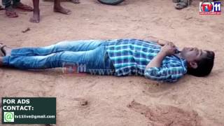 PERSON SUICIDE TO TAKE POISON FOR SEVERE STOMACH PAIN RANGAREDDY TV11 NEWS 25TH MAY 2017