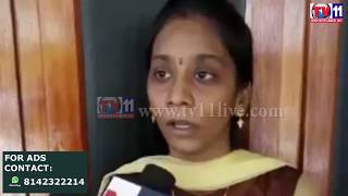 LADY SILENT FIGHT AT HUSBAND'S HOUSE ON DOWRY HARASSMENT PALASA SRIKAKULAM TV11 NEWS 25TH MAY 2017