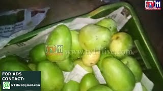 TASK FORCE POLICE RIDE ON FRUIT SHOP SR NAGAR PS SEIZED CHAINA POWDER TV11 NEWS 25TH MAY 2017