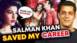 Salman Khan SAVED My CAREER In Bad Phase | Jacqueline Fernandez On RACE 3
