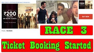 RACE 3 Ticket Booking Started