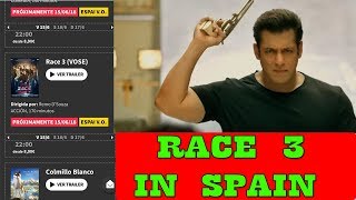RACE 3 Set To Release In SPAIN With 170 Minutes Screen Time