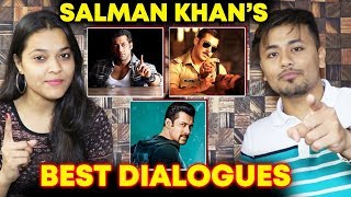 TOP 10 Dialogues That Changed Salman Khan's CAREER