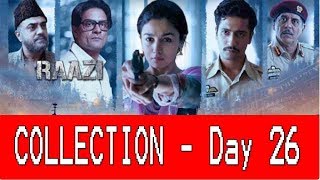 Raazi Movie Collection Day 26
