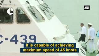 Interceptor boat Charlie-439 commissioned in Mumbai