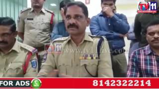 POLICE SEIZED FAKE EDUCATIONAL CONSULTATION CHEATED STUDENTS HYD TV11 24TH JUNE 2017