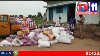 7 LAKHS WORTH GUTKA SEIZED & A PERSON ARRESTED BY JINNARAM POLICE, MANCHERIAL TV11 NEWS 6TH AUG 2017