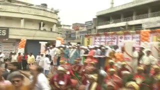 Shri Amit Shah's road show in Ambikapur, Chhattisgarh